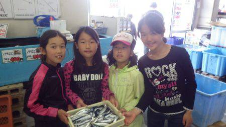 堺漁港 サビキでアジ・マイワシ・サバなど大…