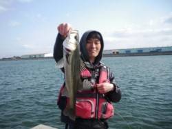 エビ撒きでハネ♪　泉大津RT　1日あさ