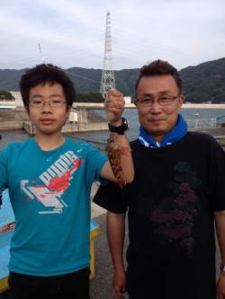 強風の中頑張りました！胴突きでガシラ他