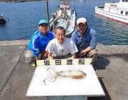 黒島の磯　ヤエンのアオリイカ好調キープ
