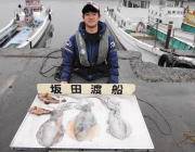 黒島の磯　ヤエンで2キロ級のアオリイカ！