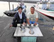 黒島の磯　ヤエンで2.2kgまでを4ハイ♪