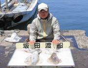 黒島の磯でのヤエン釣果