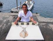 黒島の磯　エギングでも良型アオリイカ◎