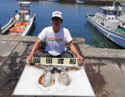 黒島の磯　エギングでアオリイカ2ハイ