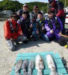 神谷一文字でのヤエン釣り釣果