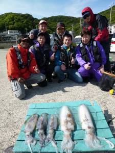 神谷一文字でのヤエン釣り釣果