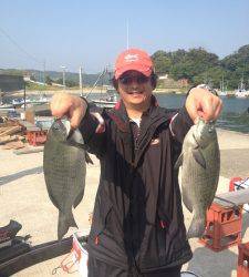 良型グレゲット！武八でオキアミフカセ