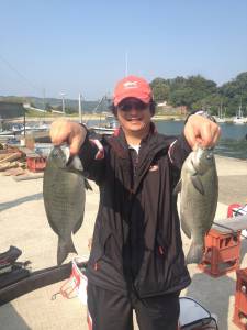 良型グレゲット！武八でオキアミフカセ