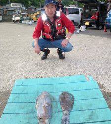 小型ながらアタリは多し　神谷ヤエン釣果