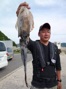 工場裏でヤエン・好調続いています♪