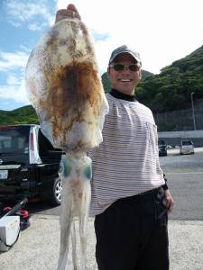 神谷一文字で夜通し、ヤエン釣りの釣果