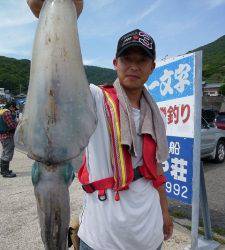 工場裏、エギングでもアオリＧＥＴ！