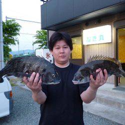 湯浅の磯 フカセでチヌ〜50.5cm