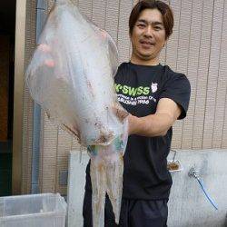 湯浅の磯　ウキ・エギング・ヤエンでのアオリイカ釣果