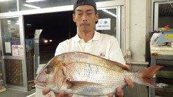 みなべ地磯　マダイ58cmの釣果