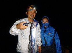 夜の兵突連日のタチウオ！