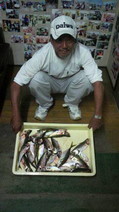 沖一文字北 サビキで良型アジ釣れてます！