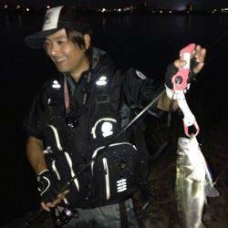 紀ノ川河口で72cmのシーバス2本GET!