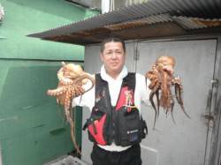 大タコ連発！タコだらけ～♪岸和田一文字RT…