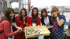 ★釣りガール釣果★沖の北で小アジやキスなど…