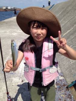 武庫川尻一文字での☆サビキ釣りの釣果☆