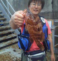 沖の北で33cmのアコウＧＥＴ♪