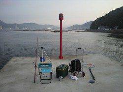 鰯浜漁港 投げ釣りでキス〜25cm6匹☆