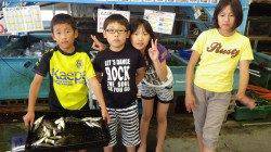 堺漁港　サビキでアジ楽しめる