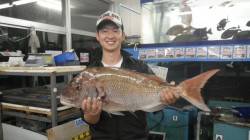 みなべ地磯　フカセでマダイ78cm4935…