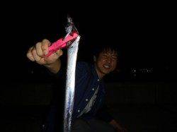 兵突のワクワクするタチウオ釣り！