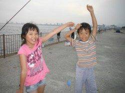 【豆アジも確認!サビキタイム♪】南芦屋浜