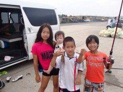 各ポイントで小アジ♪泉大津RT！夕方