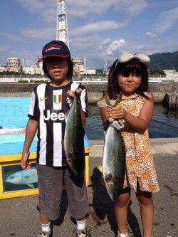 マリーナシティ海洋釣り堀　ファミリーで大物楽しめます☆