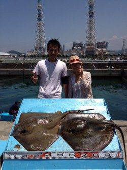 マリーナ海釣り公園、のませで釣れたのは・・・○○でした！