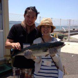 4日：マリーナシティ海洋釣り堀、青物好釣でした♪