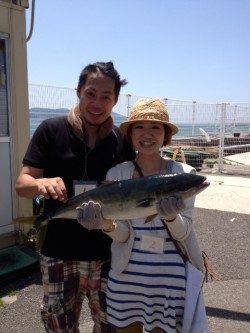 4日：マリーナシティ海洋釣り堀、青物好釣でした♪