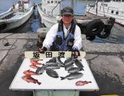 黒島の磯　グレ二桁釣れてます