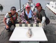 黒島の磯　エギングでアオリイカキロアップ