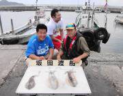 黒島の磯　本日のアオリイカ釣果
