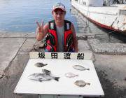 湾内の筏でのチヌ釣り