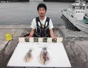 黒島の筏・磯　ヤエンでアオリイカ