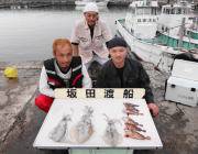 黒島の筏・磯　ヤエンでアオリイカ