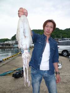 沖一文字、ヤエンでアオリイカ狙い　〜1.2…