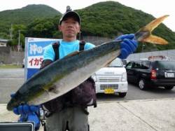 神谷　平バエでブリ85cm＆一文字でシイラ…