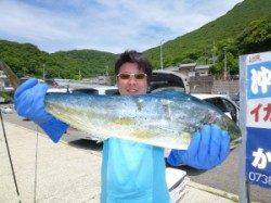 沖一文字内向き、今日もナイスシイラＧＥＴ！