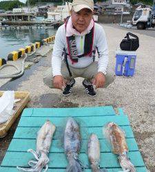 神谷一文字、まだまだアオリイカ狙えます★