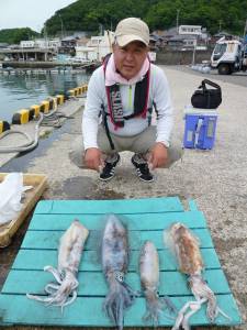 神谷一文字、まだまだアオリイカ狙えます★