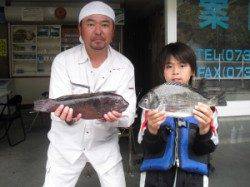 カマ磯でのフカセ釣り、チヌにグレにカンダイ