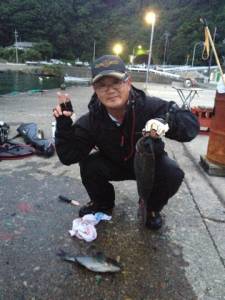 【萩尾の磯グレ】４０ｃｍ出ました(#^.^…